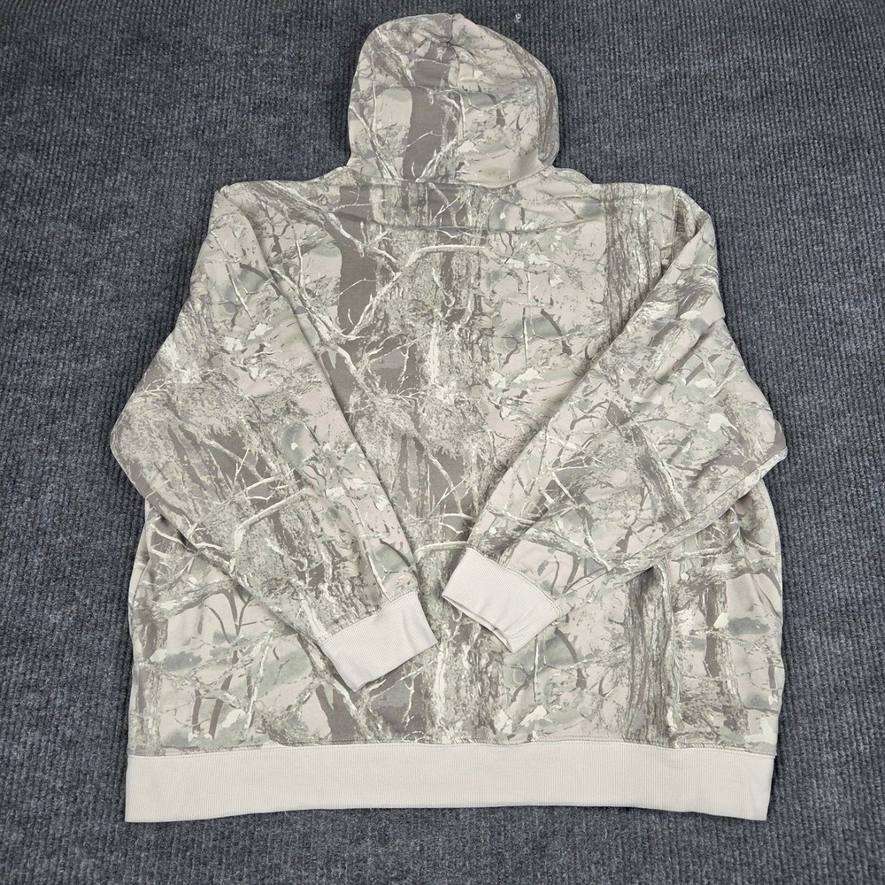 Chevrolet GM Mens 3XL Camo Hoodie Grey Tan Embroidered Bowtie Logo Sweatshirt - Picture 2 of 9